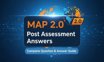 Map 2.0 Post Assessment Answers