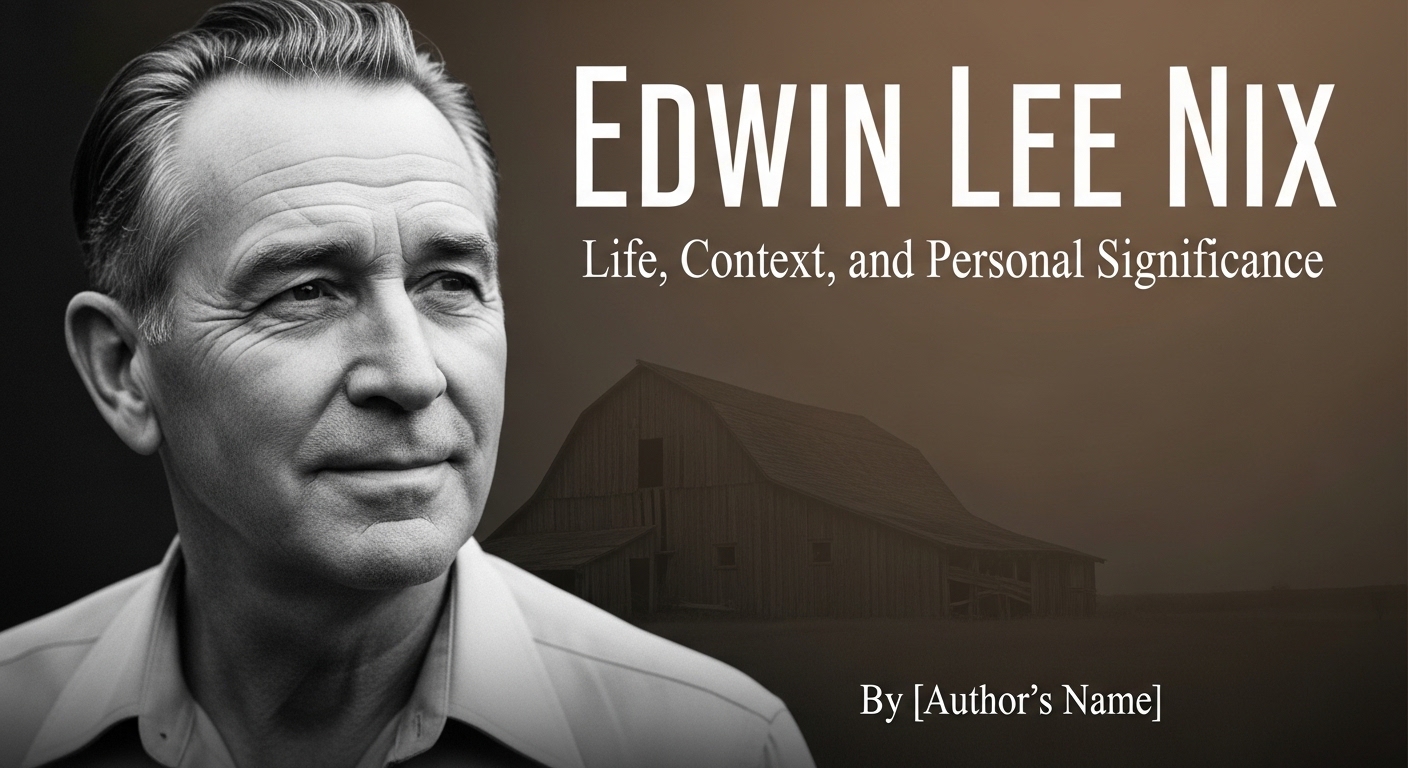 Edwin Lee Nix